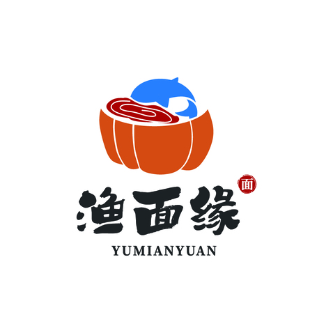 渔面缘logo设计