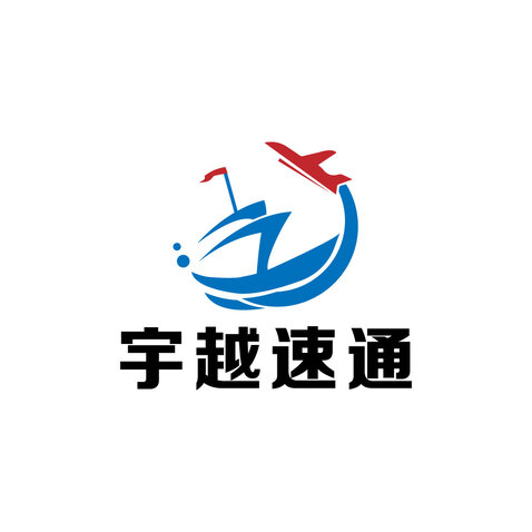 宇越速通logo设计