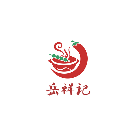 岳祥记logo设计