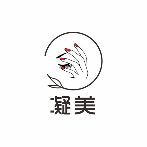 凝美logo设计