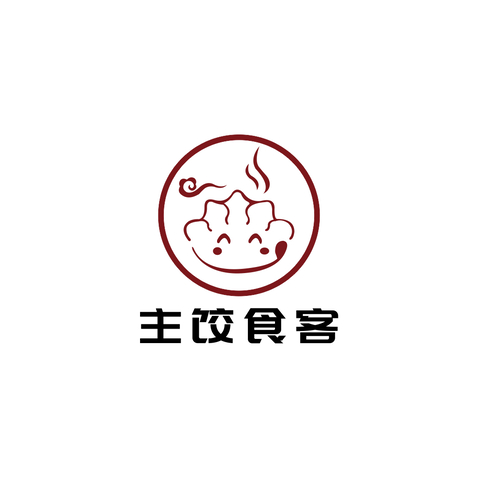 主饺食客logo设计