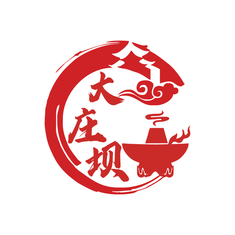 大庄坝logo设计