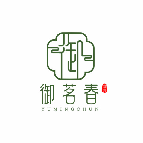 御茗春logo设计