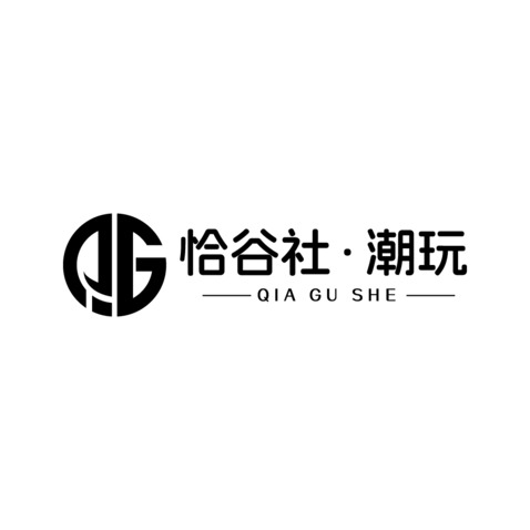 恰谷社logo设计