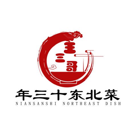 王三哥logo设计