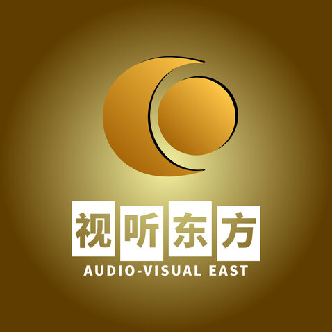 视听东方logo设计