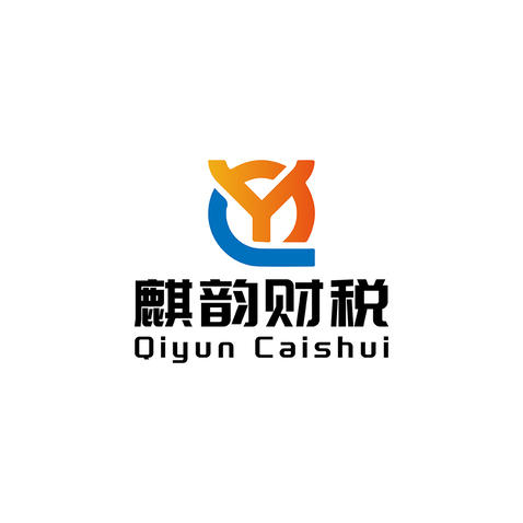 麒韵财税logo设计