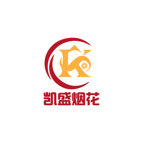 凯盛烟花logo设计