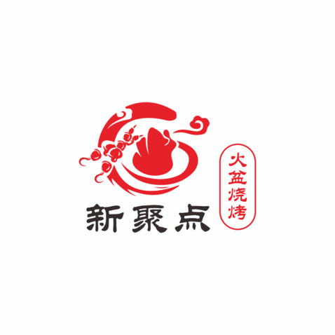 新聚點logo設計