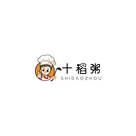 十稻粥logo設計