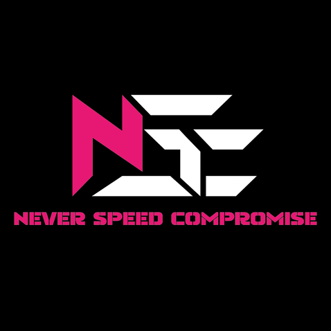 Neverspeedcompromise汽车改装logo设计