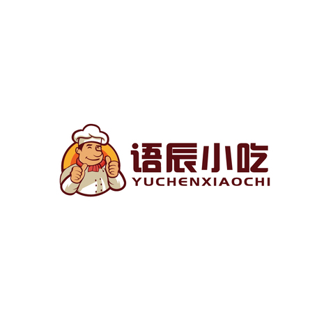 语橙小吃logo设计