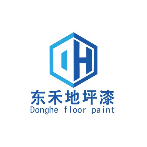 东禾地坪漆logo设计