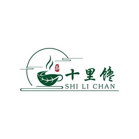 十里饞logo設計