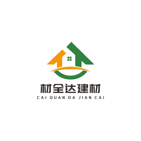 材全达建材logo设计