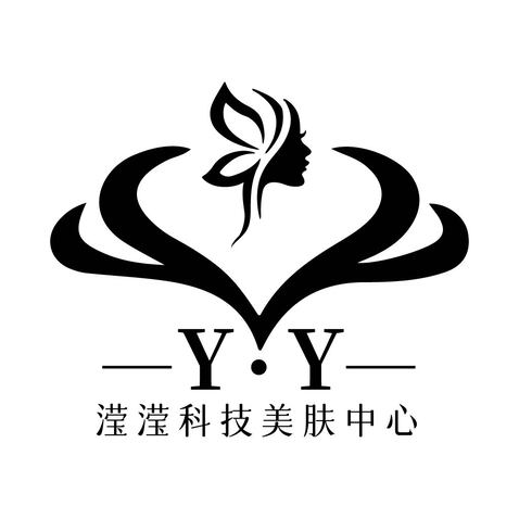 滢滢美容生活馆logo设计