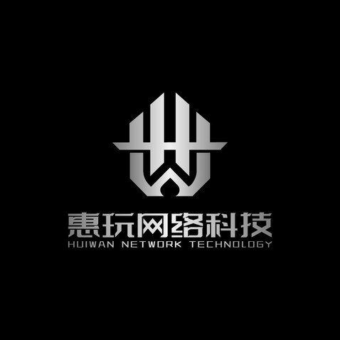 惠玩网络科技logo设计