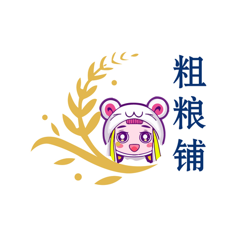 粗粮铺logo设计