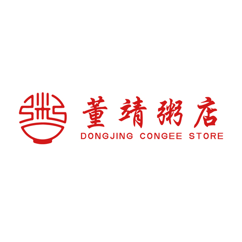 董靖粥店logo设计