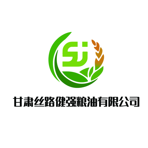 甘肃丝路健强粮油有限公司logo设计