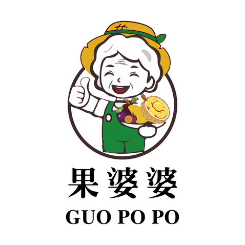 果婆婆logo设计