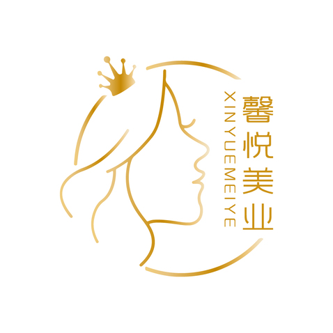 馨悦美业logo设计