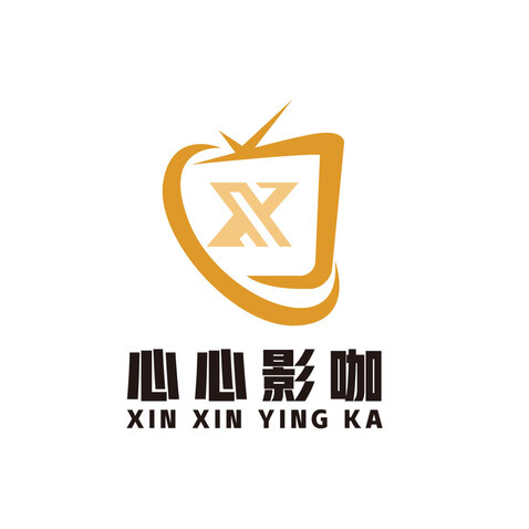 影视之心logo设计