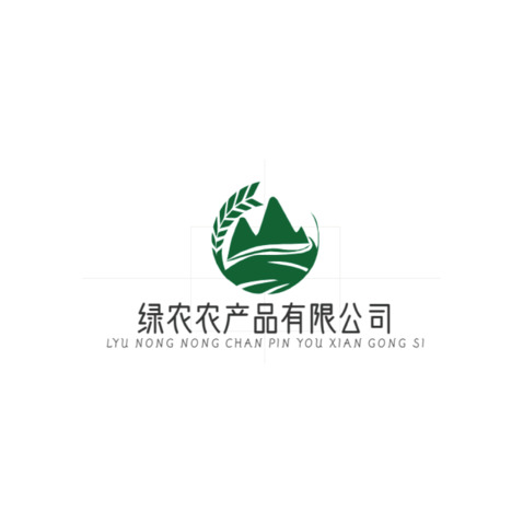 绿野丰收logo设计