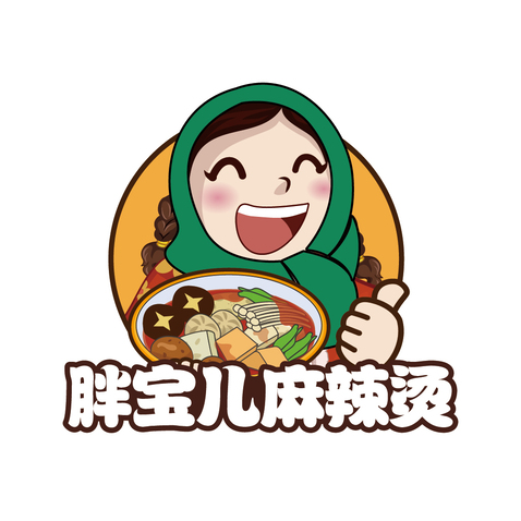 童趣食光logo设计