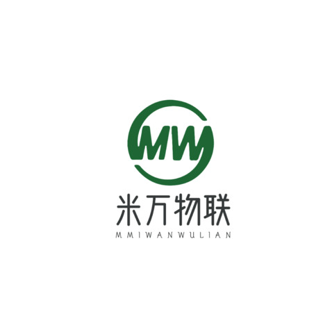 绿链万物logo设计