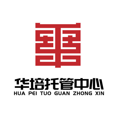 华培托管中心logo设计