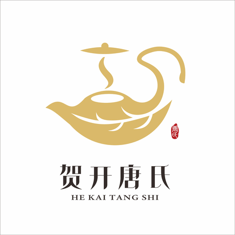 贺开唐氏logo设计