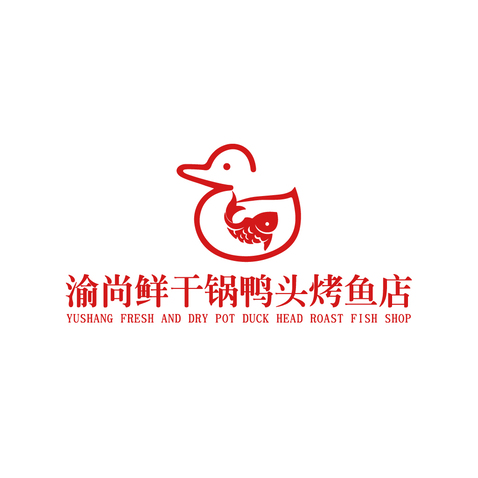 渝尚鲜logo设计