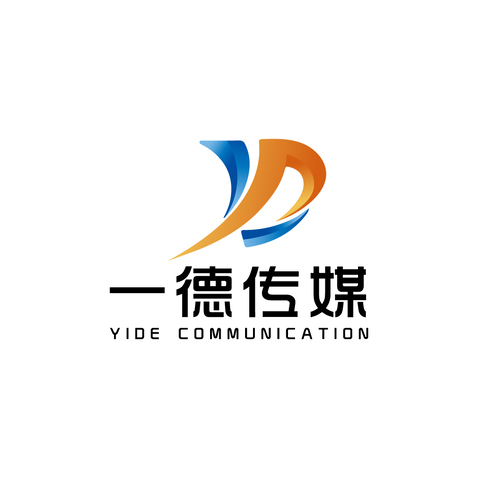 一德传媒logo设计