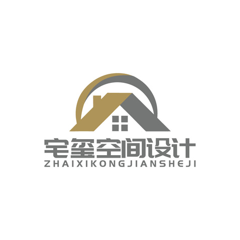 宅玺空间设计logo设计