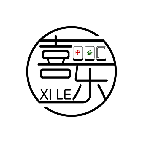 休闲棋牌室logologo设计