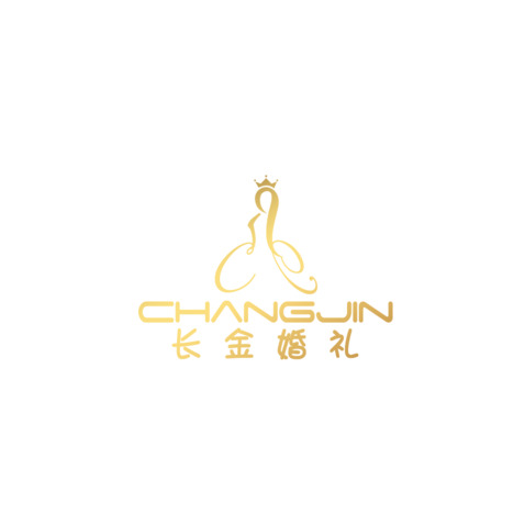 长金婚礼logo设计