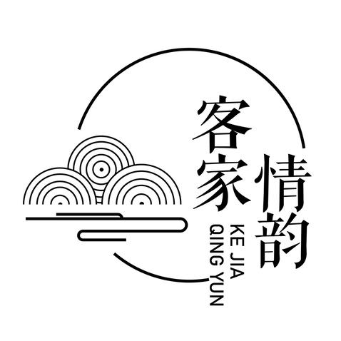 客家情韵logo设计