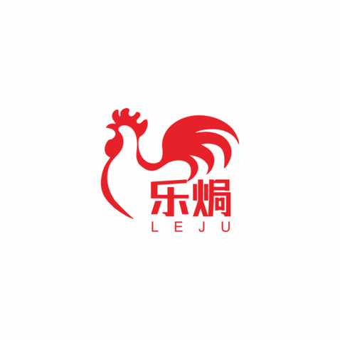 乐焗尾巴不一样哦仔细看下哈logo设计