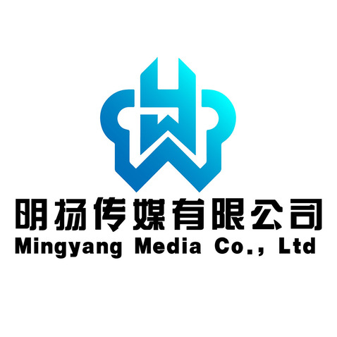 明揚傳媒有限公司logo設計