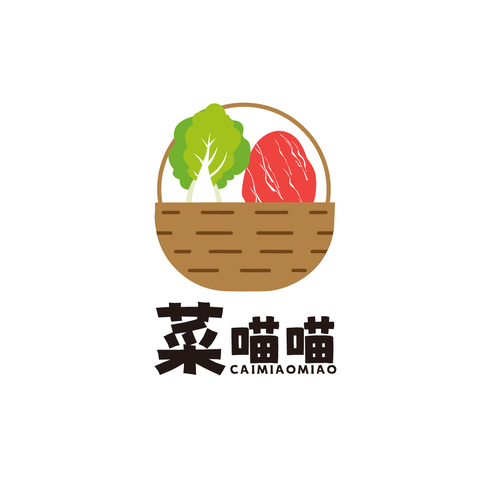 菜喵喵logo設(shè)計(jì)