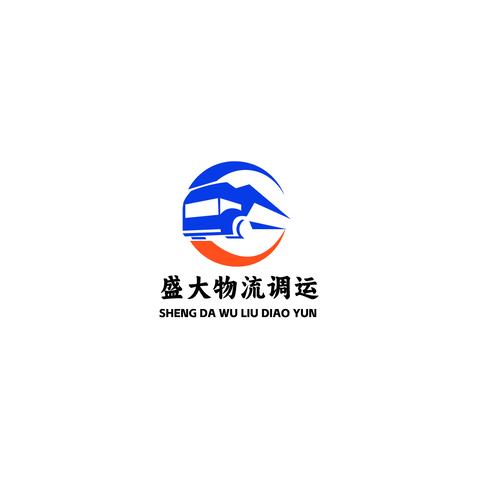 现代物流调运服务logo设计