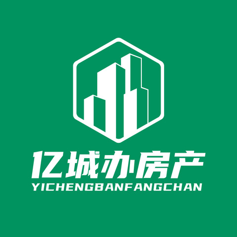 亿城办房地产logo设计