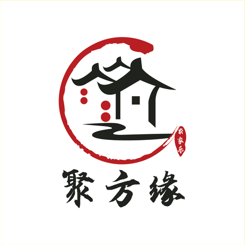 聚方缘logo设计