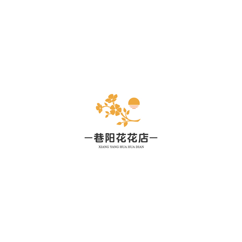 花艺设计与销售logo设计