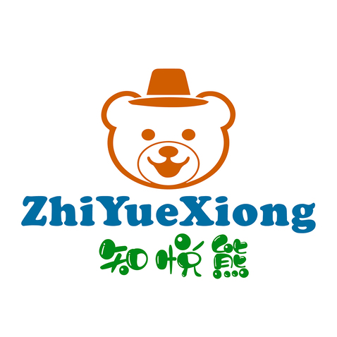 知悦熊logo设计