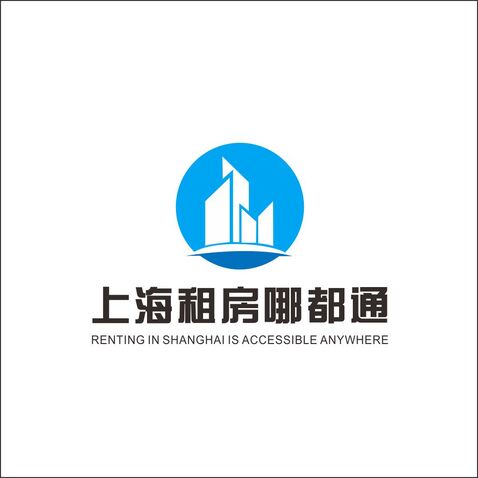 上海租房哪都通logo设计