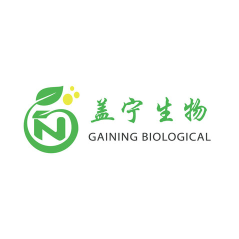 盖宁生物logo设计