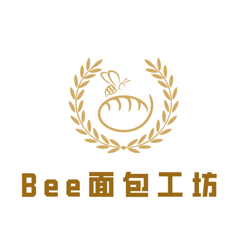 Bee面包工坊logo设计