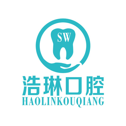 浩琳口腔logo设计